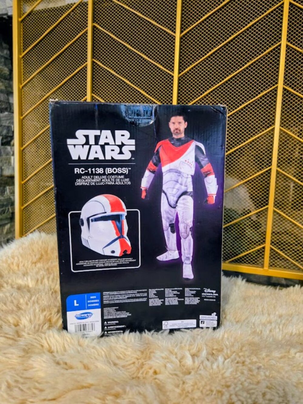 Star Wars Jazwares RC-1138 Boss Adult Costume Size L NIB